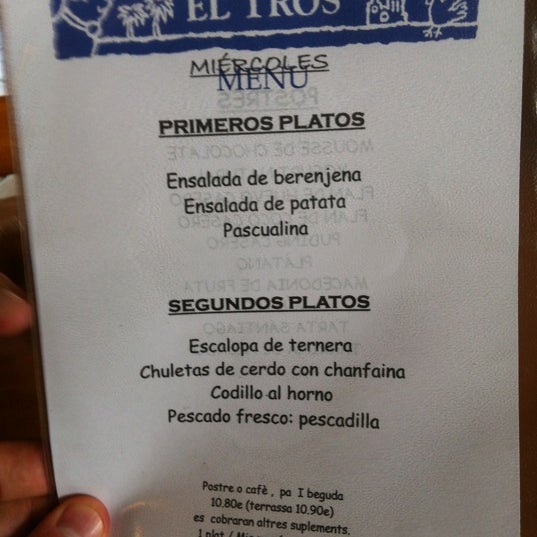 Foto scattata a Restaurante El Tros da Tirso M. il 6/20/2012