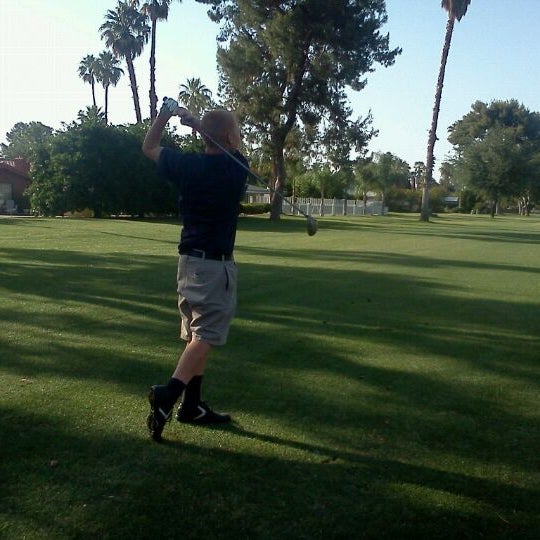 Photo taken at Tahquitz Creek Golf Course by Alexander M. on 5/8/2012
