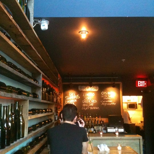 Photo taken at Dickson Wine Bar by Lauren S. on 8/18/2012