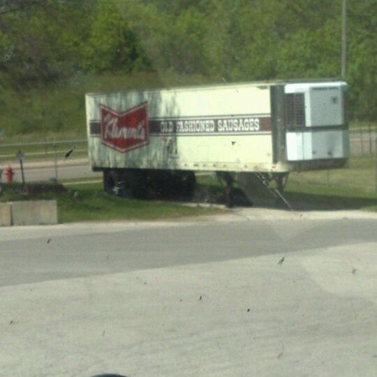 Photo taken at Klement Sausage Outlet Store by Truckin B. on 5/18/2012