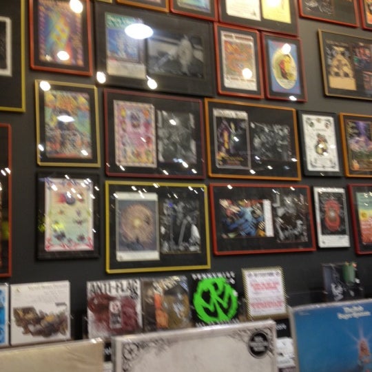 Photo taken at Twist &amp; Shout Records by Anthony D. on 5/15/2012
