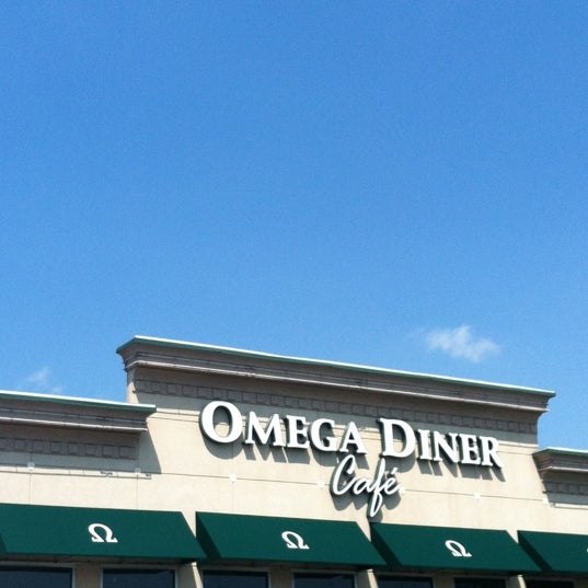 Photo taken at Omega Diner by Melanie on 9/1/2012