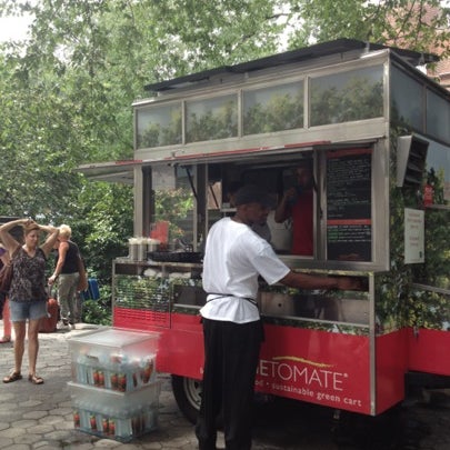 Photo taken at Rouge Tomate Cart by Mary on 8/7/2012