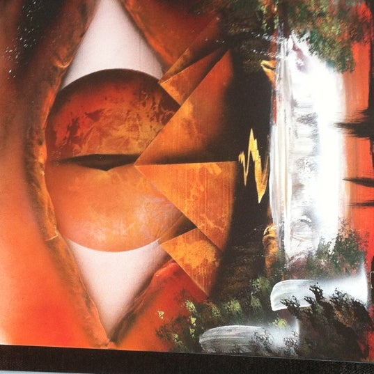 Joshua Moonshine Spray Paint Show Art Gallery in Wildwood