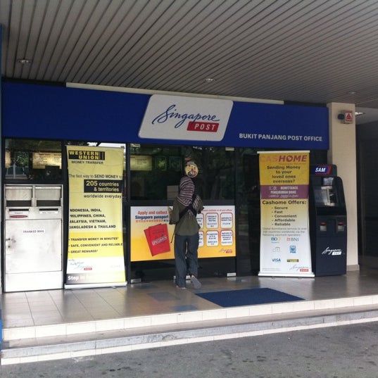 Singapore Post Bukit Panjang Post Office Post Office In Singapore