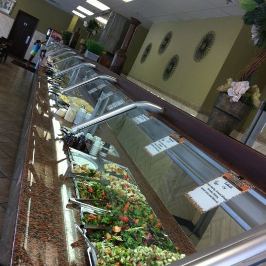 Photo taken at Dimassi&#39;s Mediterranean Buffet by Yousef A. on 7/7/2012