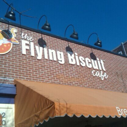 Photo taken at The Flying Biscuit by Jason C. on 12/3/2011