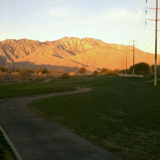 Photo taken at Tahquitz Creek Golf Course by Alexander M. on 1/25/2012