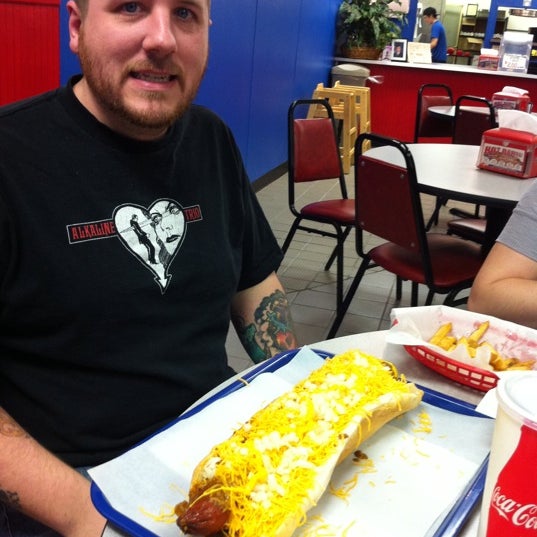 Photo taken at Hot Dawgs by Hannah D. on 6/20/2011