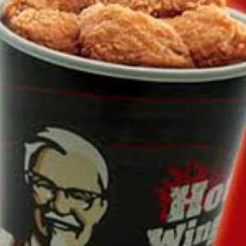 Try a big bucket of hot wings