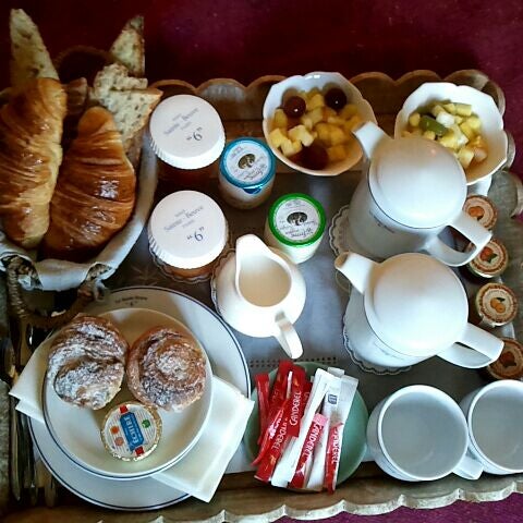 Why not Hotel's Breakfast.We've known the quality of this breakfast, cause we enjoyed the same meal four years ago at the same place "La Sainte Beuve".We confirmed the quality.