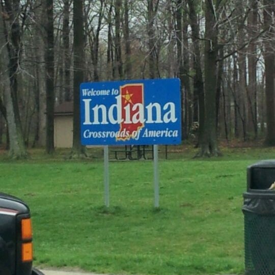 Photo taken at Indiana Welcome Center by Reginald A. on 3/23/2012