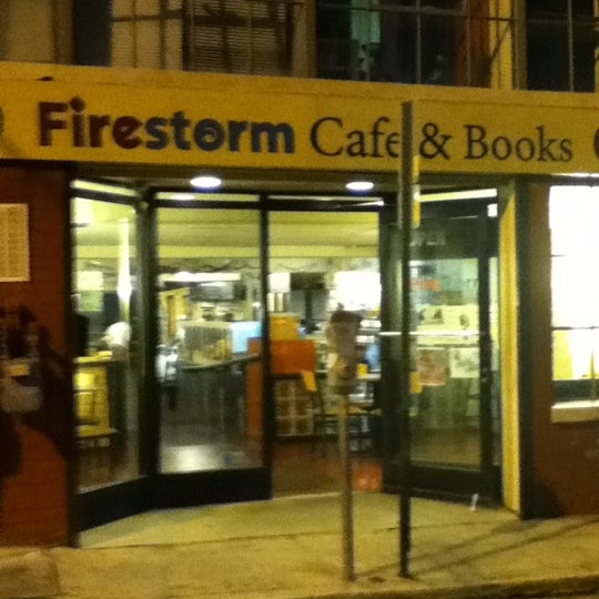 Photo taken at Firestorm Cafe &amp; Books by DeZengo M. on 7/16/2012
