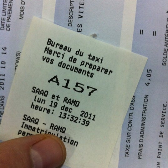 Spvm Bureau De Taxi Saaq Commissariat De Police A Montreal