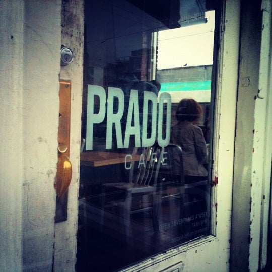 Photo taken at PRADO Cafe by Alexander H. on 4/24/2012