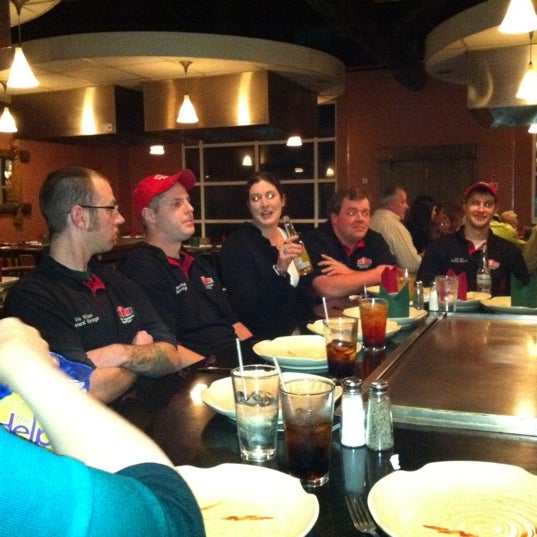 Photo taken at Hiro Japanese Steak House And Sushi Bar by Rick G. on 12/19/2011