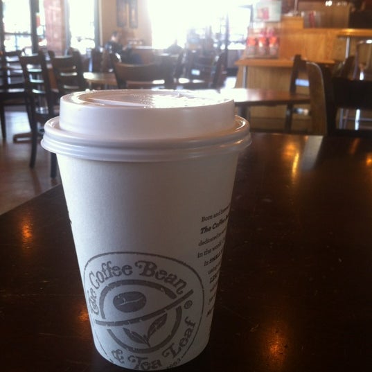 Photo taken at The Coffee Bean &amp; Tea Leaf by Andy F. on 2/28/2012