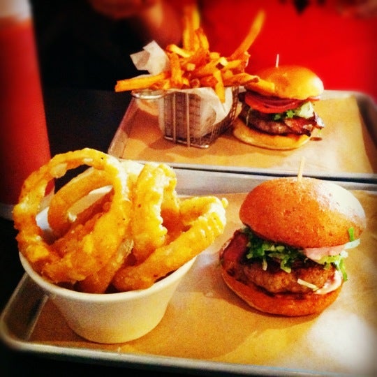 Photo taken at Moo Burger by Penny S. on 7/28/2012