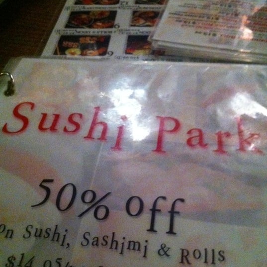 They changed their name to sushi park!