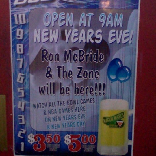 Photo taken at Maggie McGee&#39;s Sports Bar by Bjorn L. on 12/31/2011