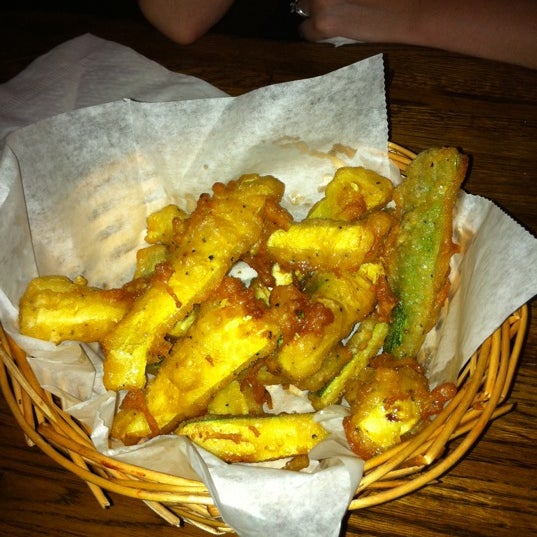 The onion rings and fried squash and zucchini are to die for!!!