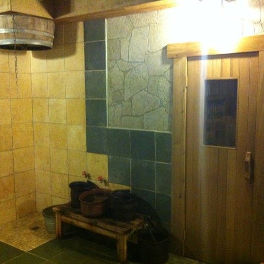 Photo taken at South-Western Bathhouse by Peter R. on 4/15/2012