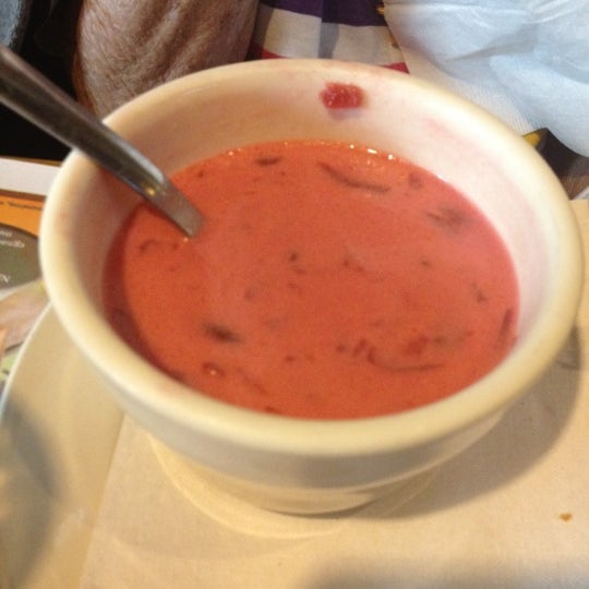 Love the beet borcht soup