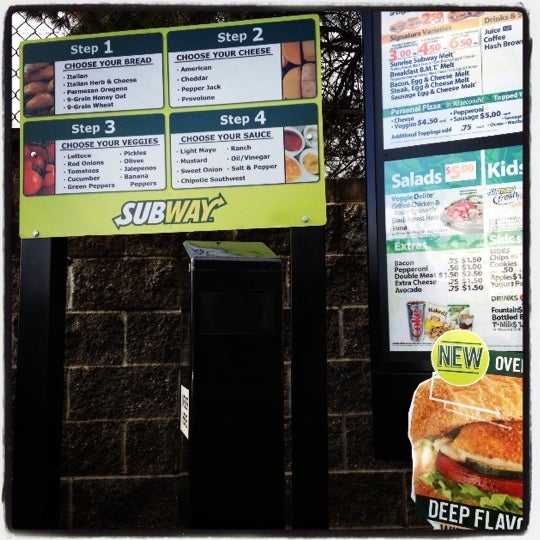 Order Subway Delivery【Menu & Prices】, 213 Greenwood Ave , Bethel