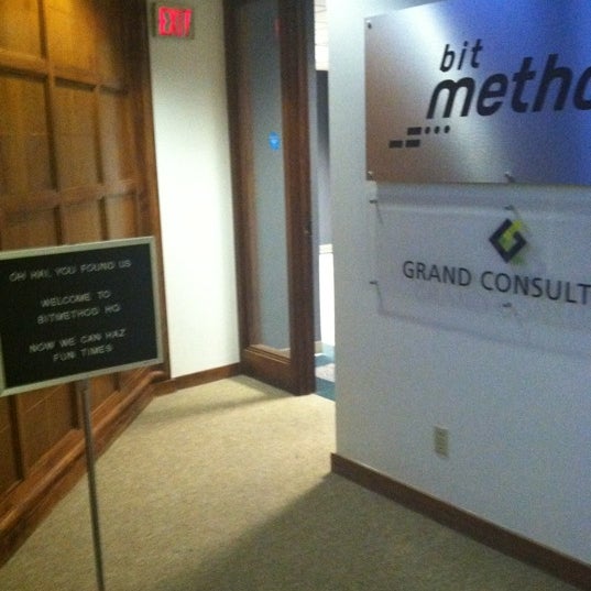 Photo taken at BitMethod HQ by Darby S. on 10/5/2011