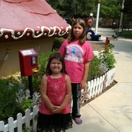 Photo taken at Fairytale Town by Melanie L. on 8/14/2012