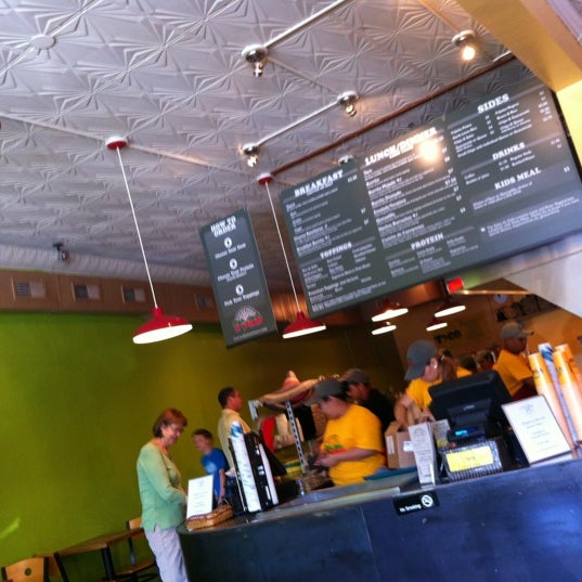Photo taken at District Taco by Mo R. on 6/9/2012