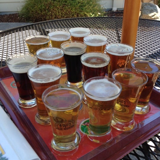 Photo taken at Mendocino Brewing Ale House by Steve F. on 7/7/2012