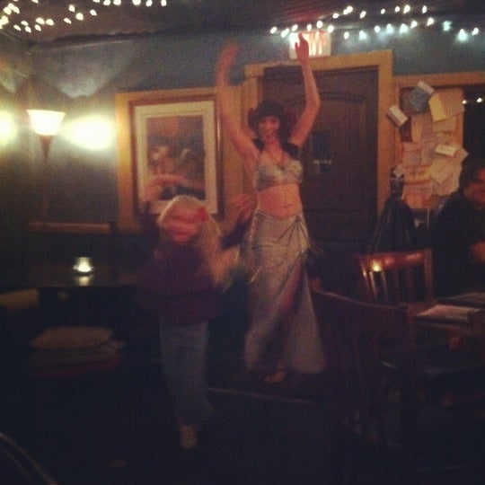 Photo taken at Phara&#39;s Mediterranean Cuisine &amp; Christopher&#39;s Casbah by Clint C. on 2/26/2012