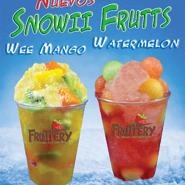 Try the new Snowii Frutts!!! mmm refreshing.