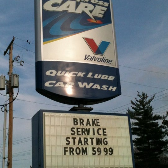 Valvoline Express Care Quick Lube/Car Wash Car Wash and Detail in