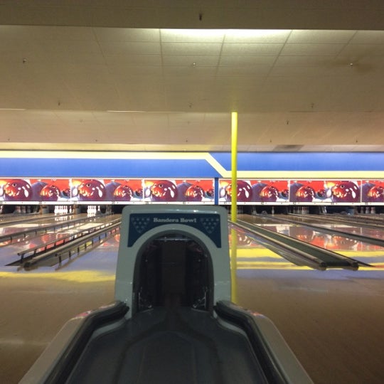 Photo taken at Bandera Bowling Center by Jesseca P. on 8/20/2012