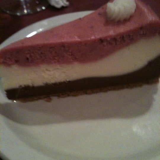 Try the Neopolitian cheesecake! It's the best dessert ive ever had.