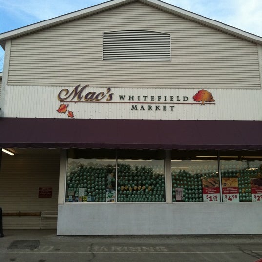 Mac's Whitefield Market Grocery Store in Whitefield