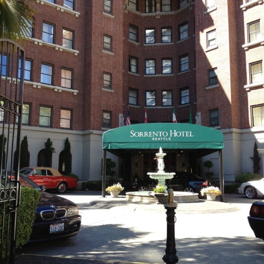 Photo taken at Hotel Sorrento by Jim L. on 9/7/2012