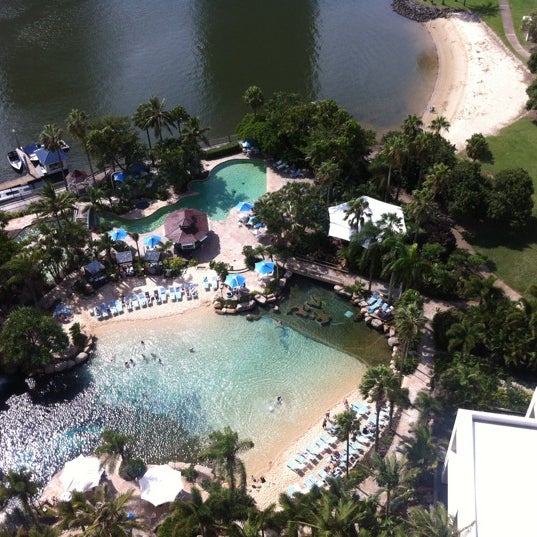 Das Foto wurde bei JW Marriott Gold Coast Resort &amp; Spa von Vicky T. am 3/26/2012 aufgenommen