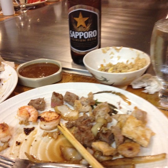 Photo taken at Kyoto Palace Japanese Steakhouse by Ken W. on 5/19/2012