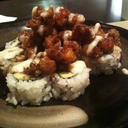 Photo taken at Fusion Sushi by Kris D. on 3/18/2012
