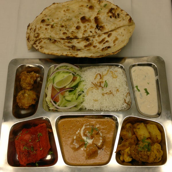 Non Vegetarian (Chicken) Thali - Combo Set - $ 6.00 until 3:30 PM and $ 8.50 after 3:30 PM