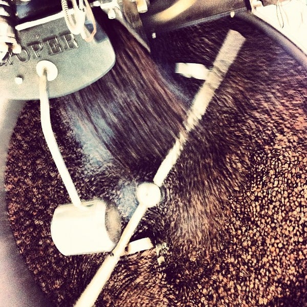 Photo taken at Blanchard&#39;s Coffee Co. Roast Lab by S R. on 4/11/2012