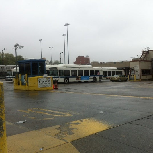 NYCT DOB Jackie Gleason Depot Brooklyn Divison Bus Station in Brooklyn