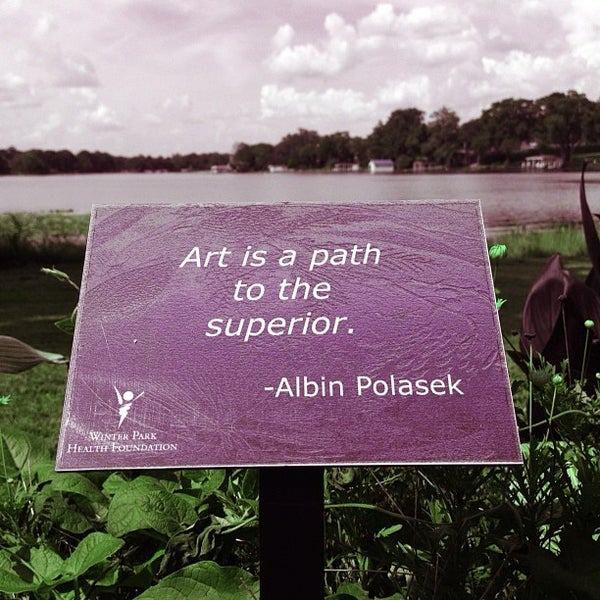 Photo taken at Albin Polasek Museum &amp; Sculpture Gardens by Christopher E. on 9/1/2012
