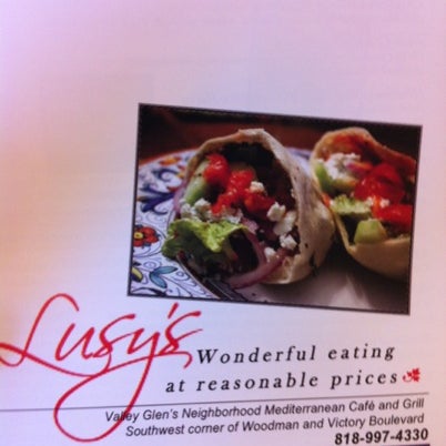 Foto diambil di lusy&#39;s Mediterranean Cafe and Grill oleh Steve F. pada 7/20/2012