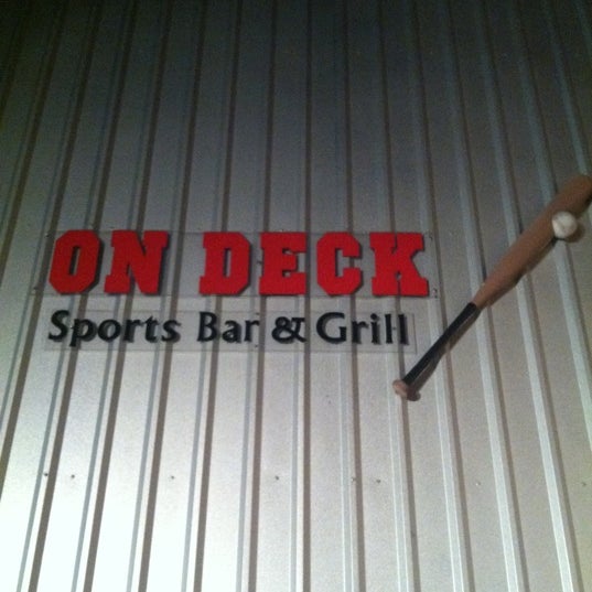 Photo taken at On Deck Sports Bar &amp; Grill by Jeri B. on 6/19/2011