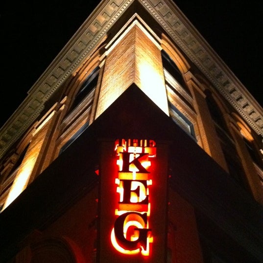 Photo taken at The Keg Steakhouse + Bar - Kingston by Jason M. on 7/4/2011