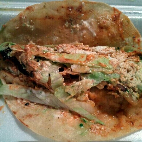 Photo taken at Tacos Morelos by Mike W. on 8/20/2011